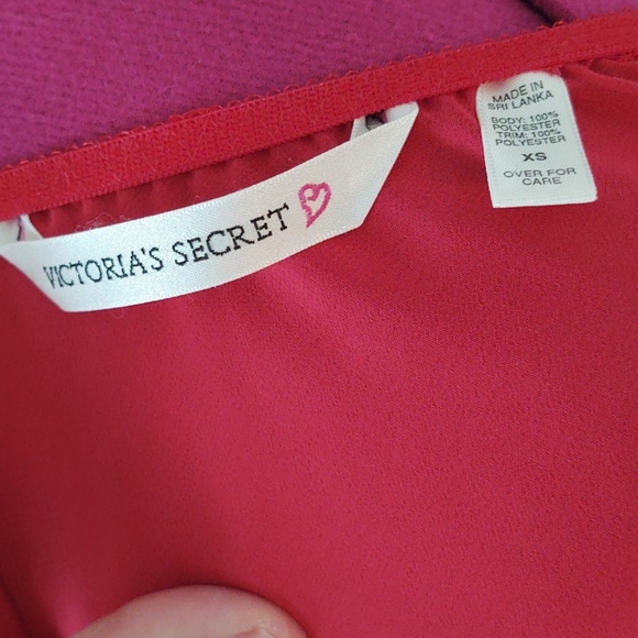 Victoria's Secret Red Adjustable Straps Nightie Set XS - Picture 7 of 12